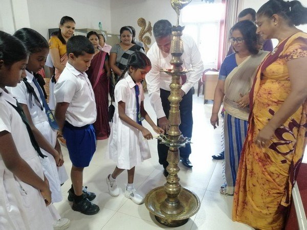 Homagama "Samurdhi Praja Moola Sisu Power Social Care" exercise books for school children (2023)