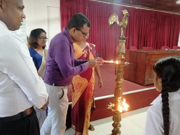 Homagama "Samurdhi Praja Moola Sisu Power Social Care" exercise books for school children (2023)