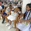 Homagama "Samurdhi Praja Moola Sisu Power Social Care" exercise books for school children (2023)