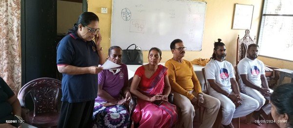 A training program in Yoga Panagoda (2024-08-09)
